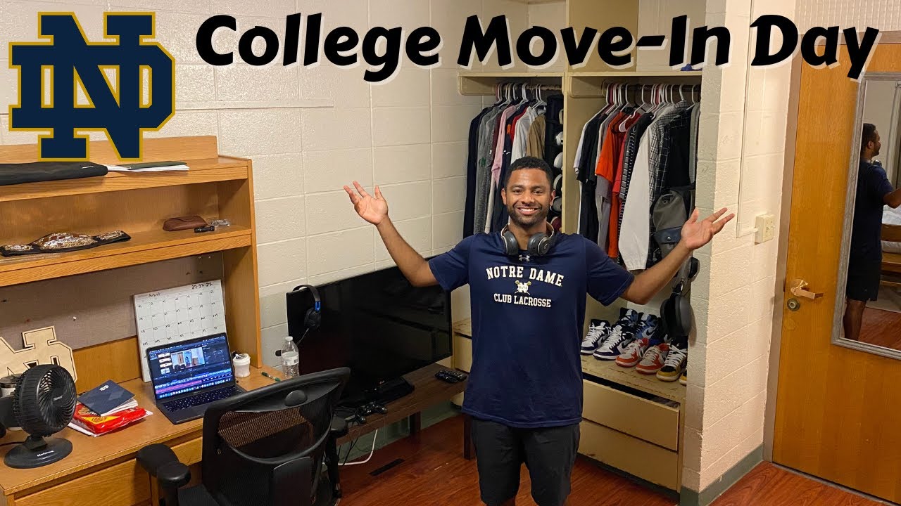 COLLEGE MOVE IN DAY!
