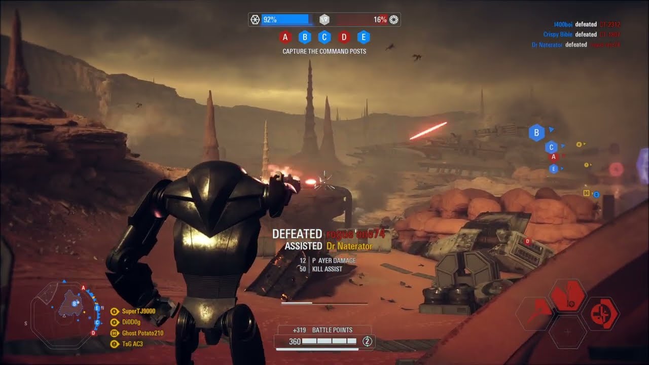 STAR WARS BATTLEFRONT 2: Supremacy gameplay.