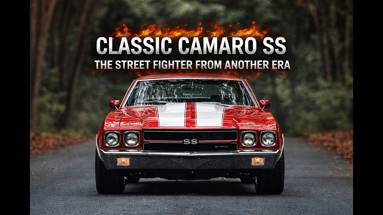 This Classic Camaro SS Sounds Like Pure Thunder (Cold Start + Rev + Exhaust Sound)