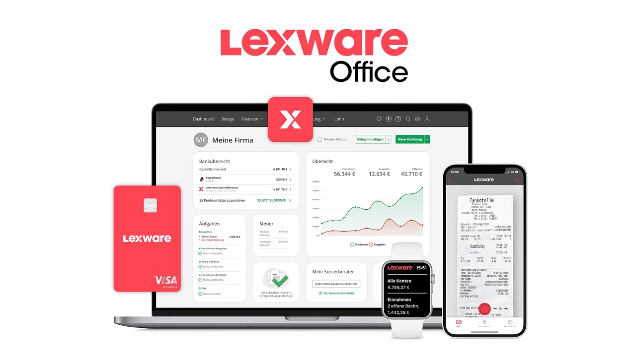 Wie funktioniert Lexware Office? (Tutorial): Buchhaltung leicht gemacht