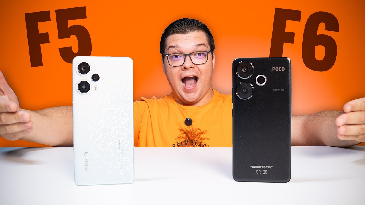 Poco F5 vs Poco F6! o que realmente MUDOU? Comparativo