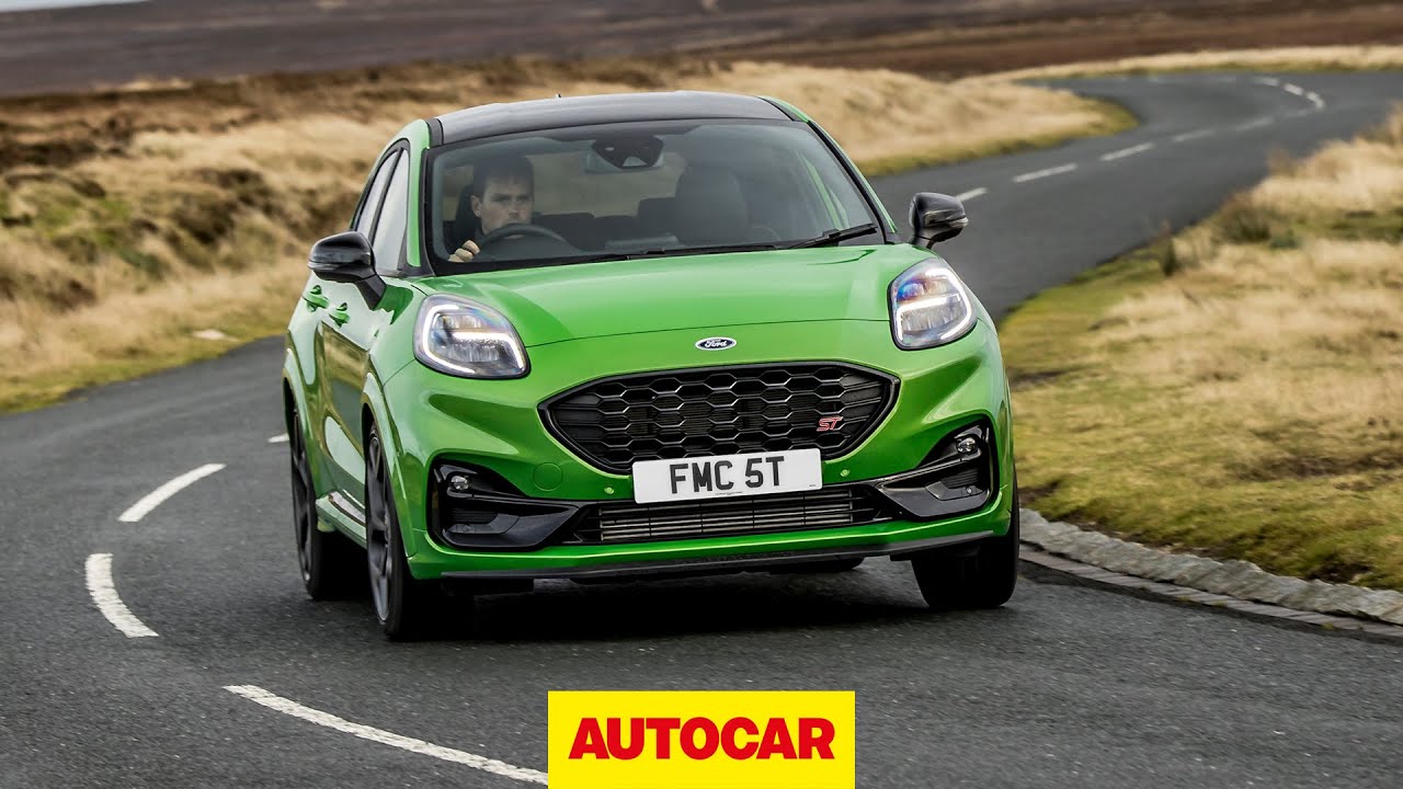 Обзор Ford Puma ST | Кроссовер встречает горячий хэтчбек | Autocar