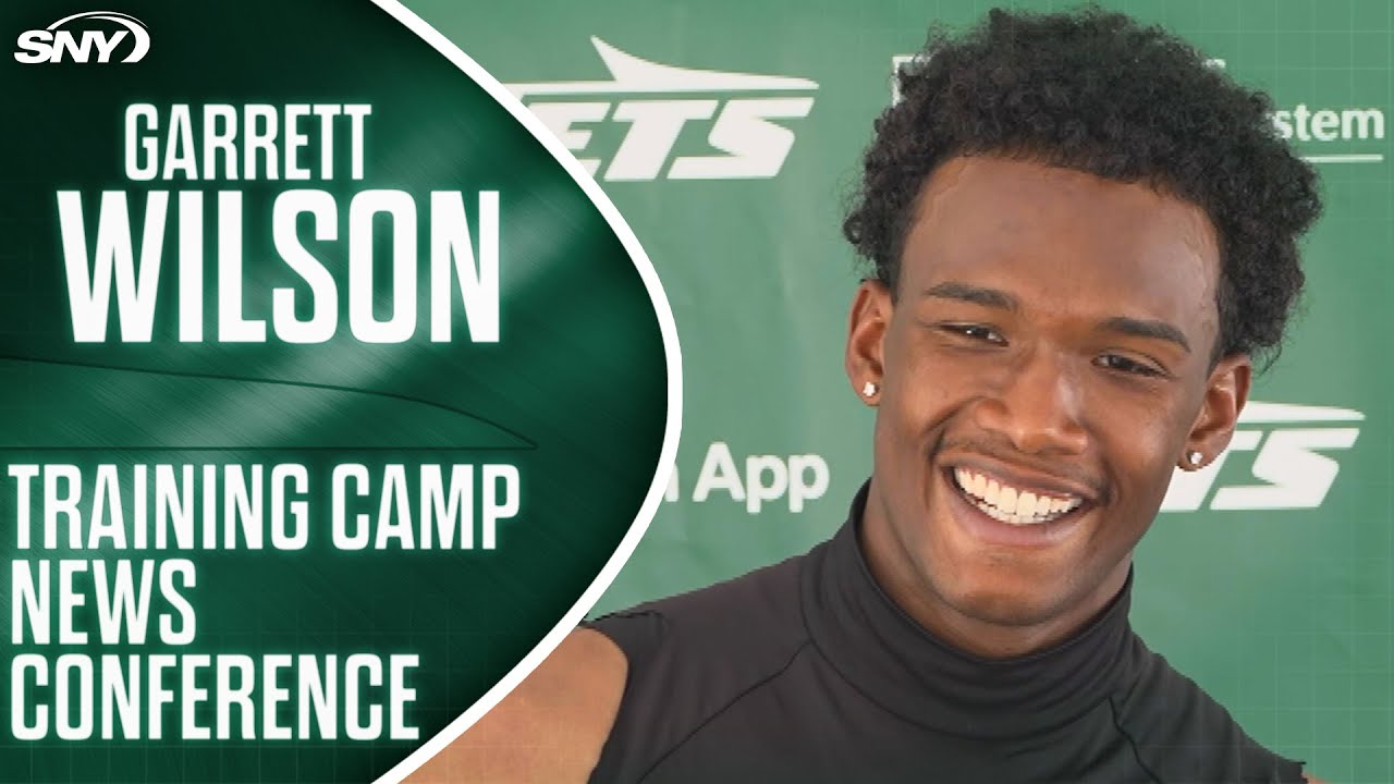 Garrett Wilson says 'stakes feel higher' at Aaron Glenn's Jets training  camp