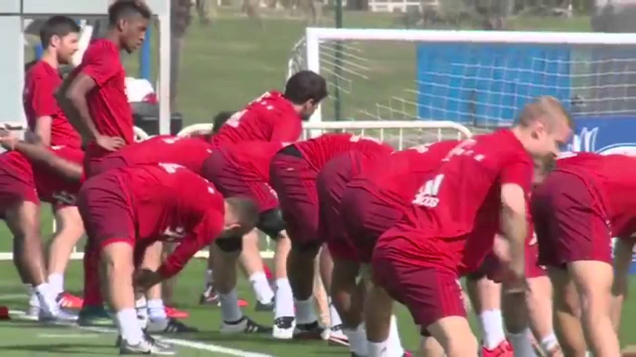 Bayern - Aquecimento de treino - Game Warm up