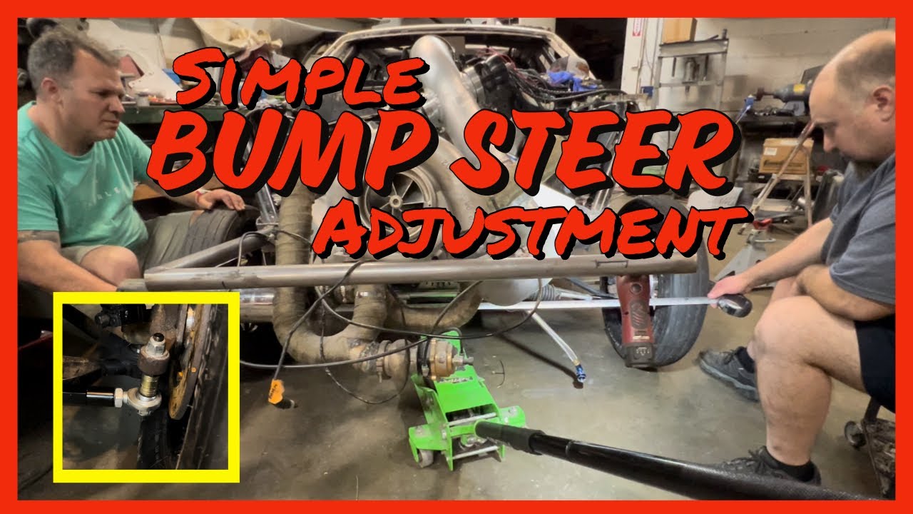 Setting Bump Steer with a Tape Measure!