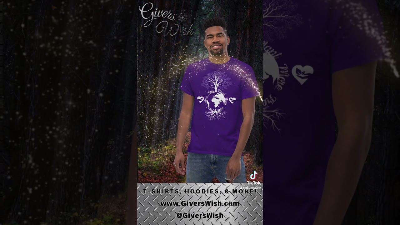 Our exclusive "Plant More Trees" t-shirt. GiversWish.com 