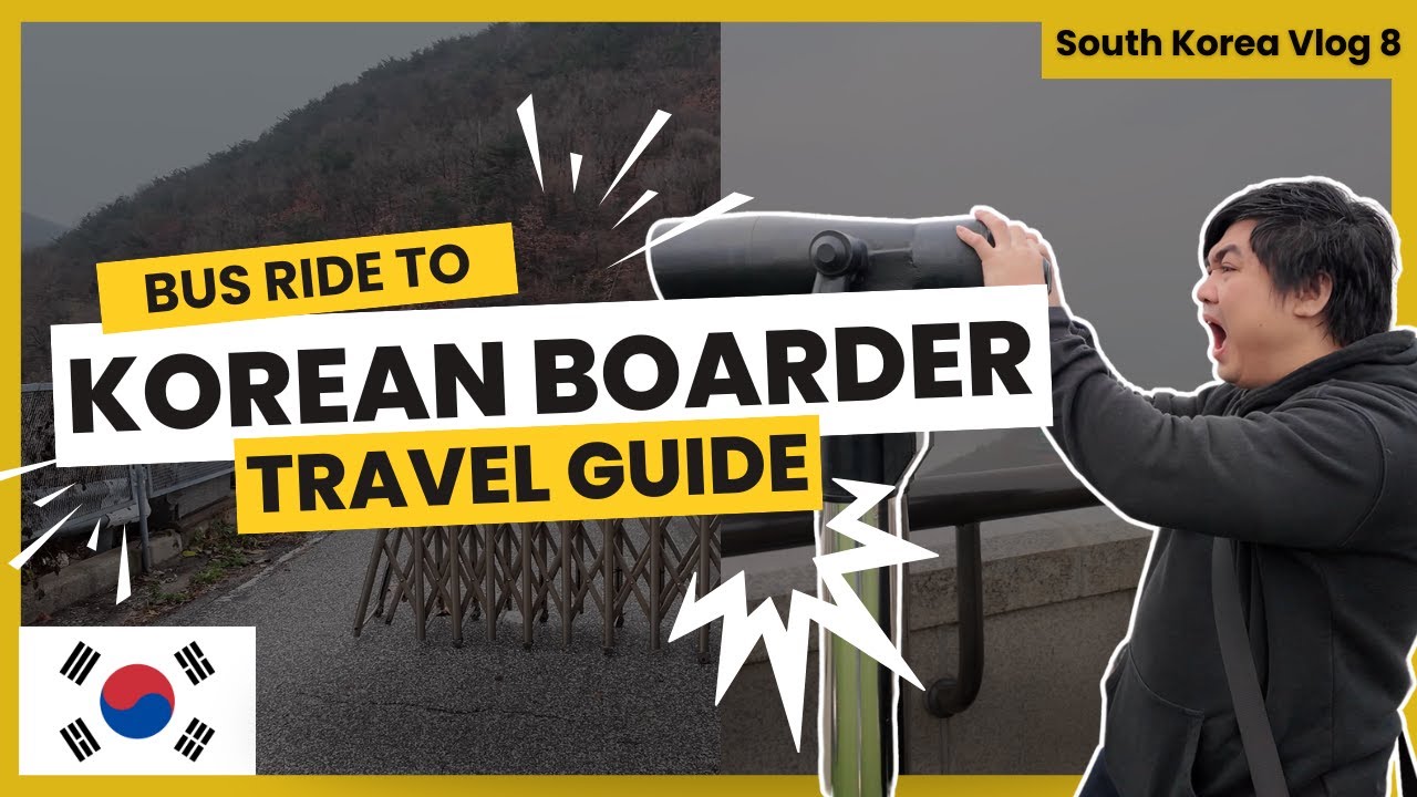Bus ride to Korean Boarder + Inside Korea's Most Bizarre Art Village