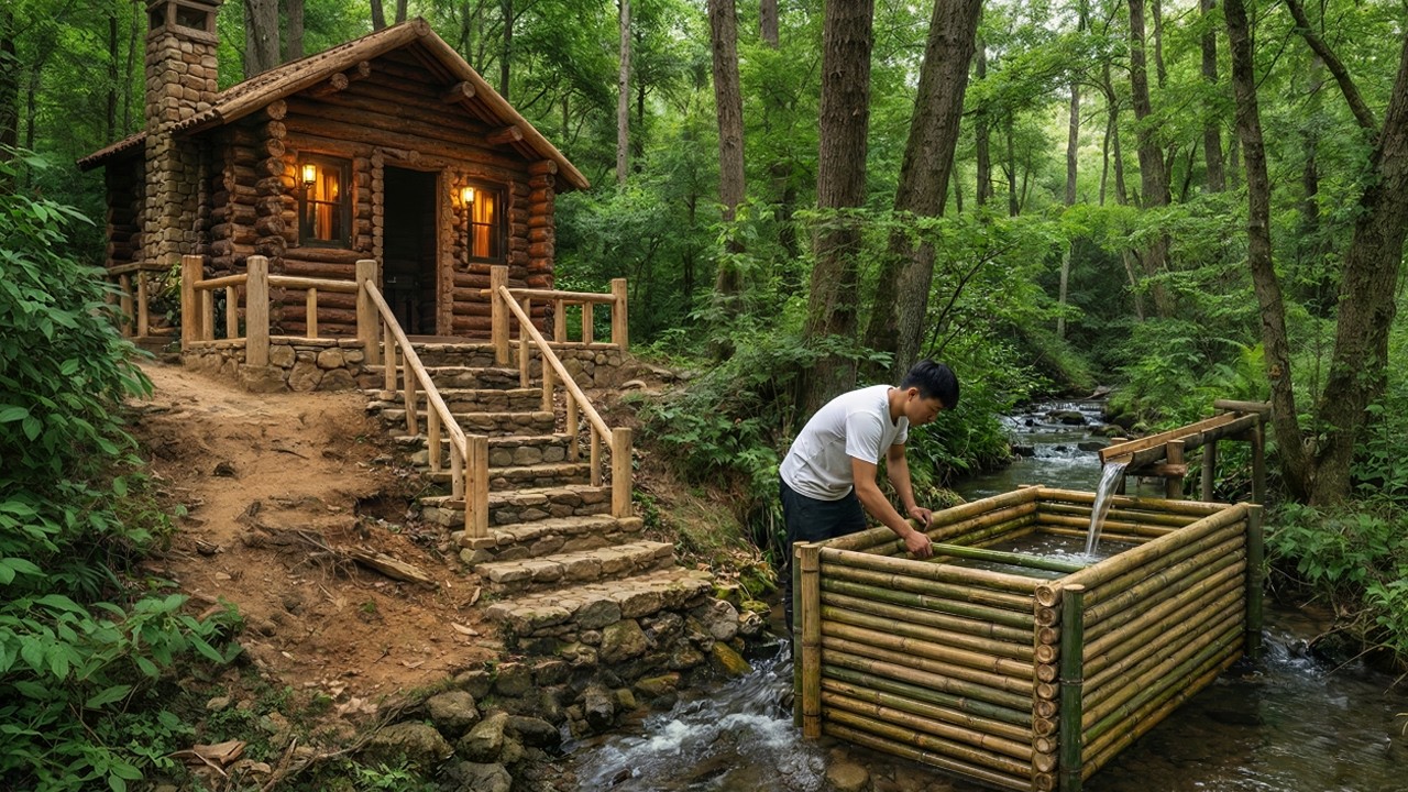 Alone in the Wild: Rebuilding My Farm After Heavy Rain Destroyed Everything