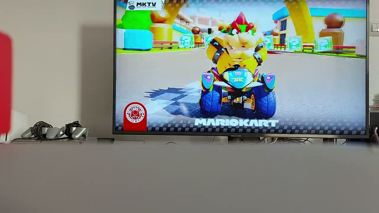 Giochiamo a Mario kart 8 deluxe