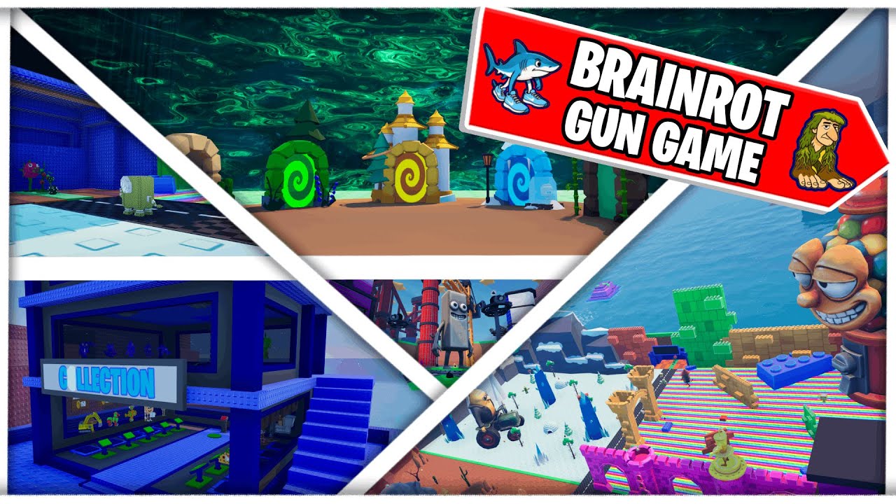 Ultimate Brainrot Gun Game Template for UEFN