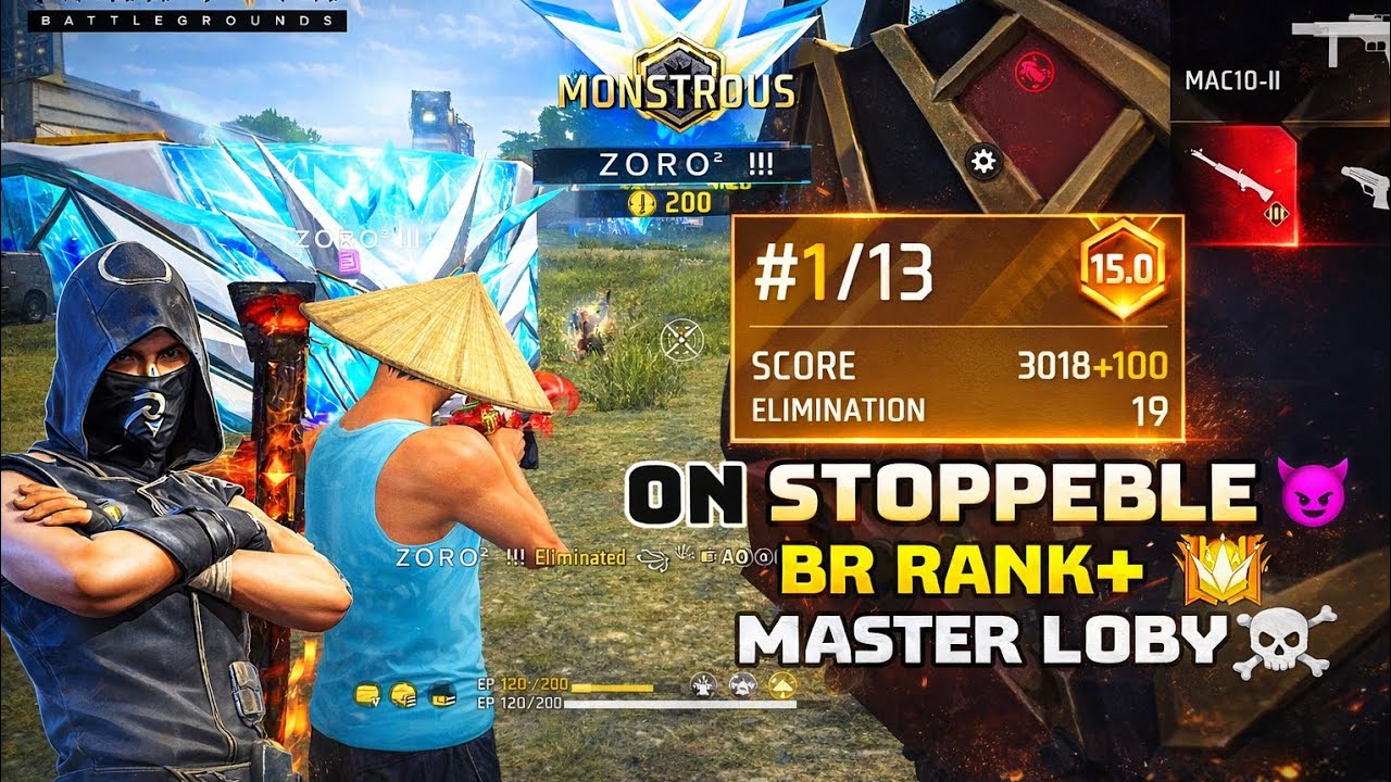 What ?? 🛑19 KILLS 👿 WITH BOOYAH 😱 TEAM WIPE OUT IN MASTER LOBBY 🤯