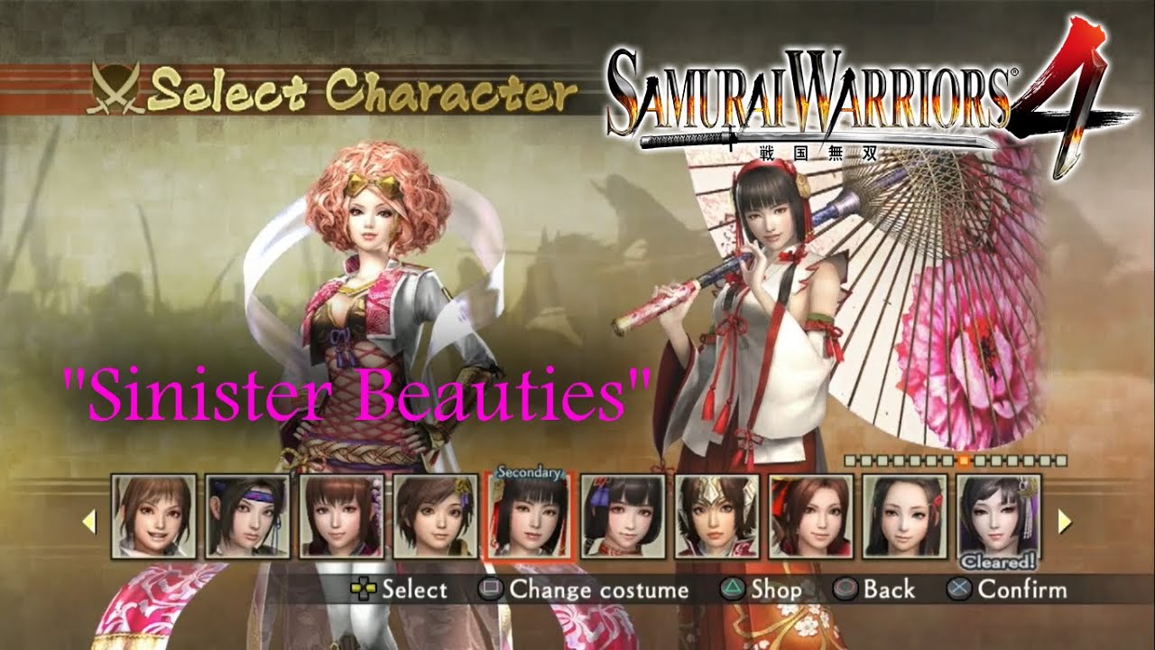 Samurai Warriors 4 - DLC Stage Sinister Beauties (Koshosho & Okuni) Nightmare