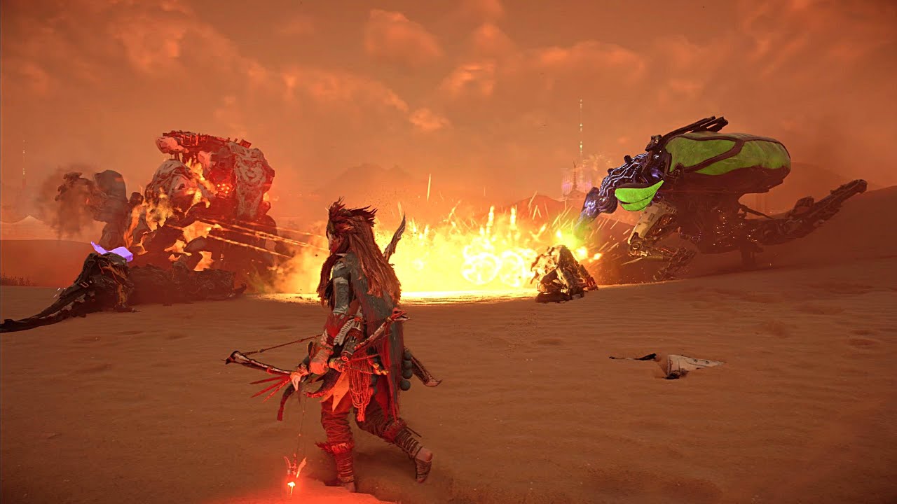 Acid Bellowback VS Tremortusk | Unexpected Ending - Horizon Forbidden West