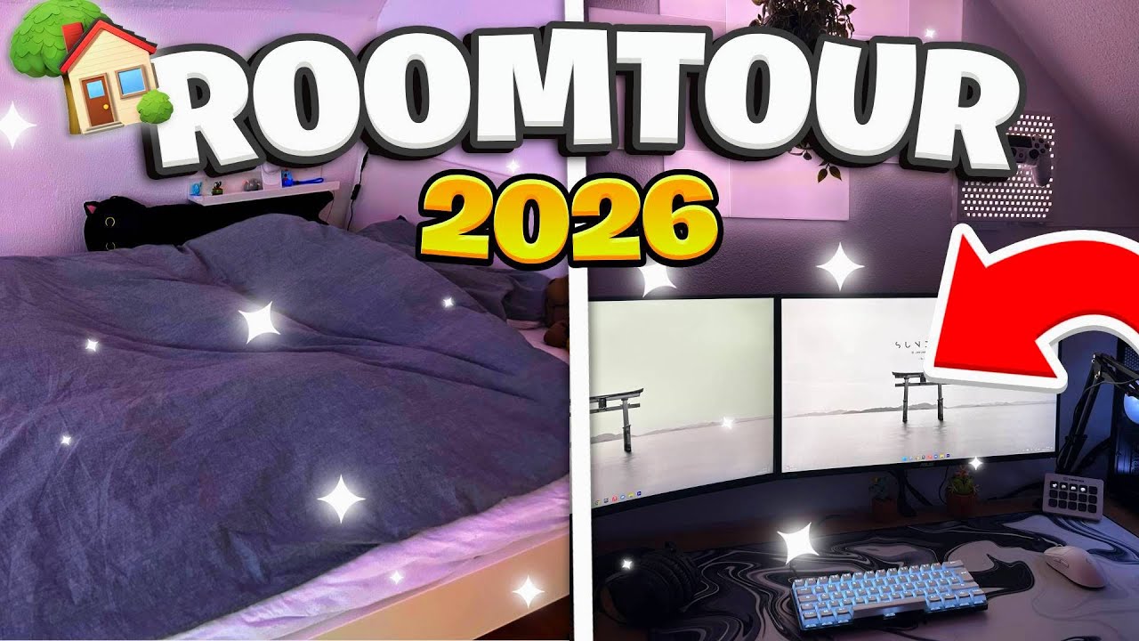 DAS ist mein TRAUM GAMING SETUP!😍😱(Roomtour 2026)