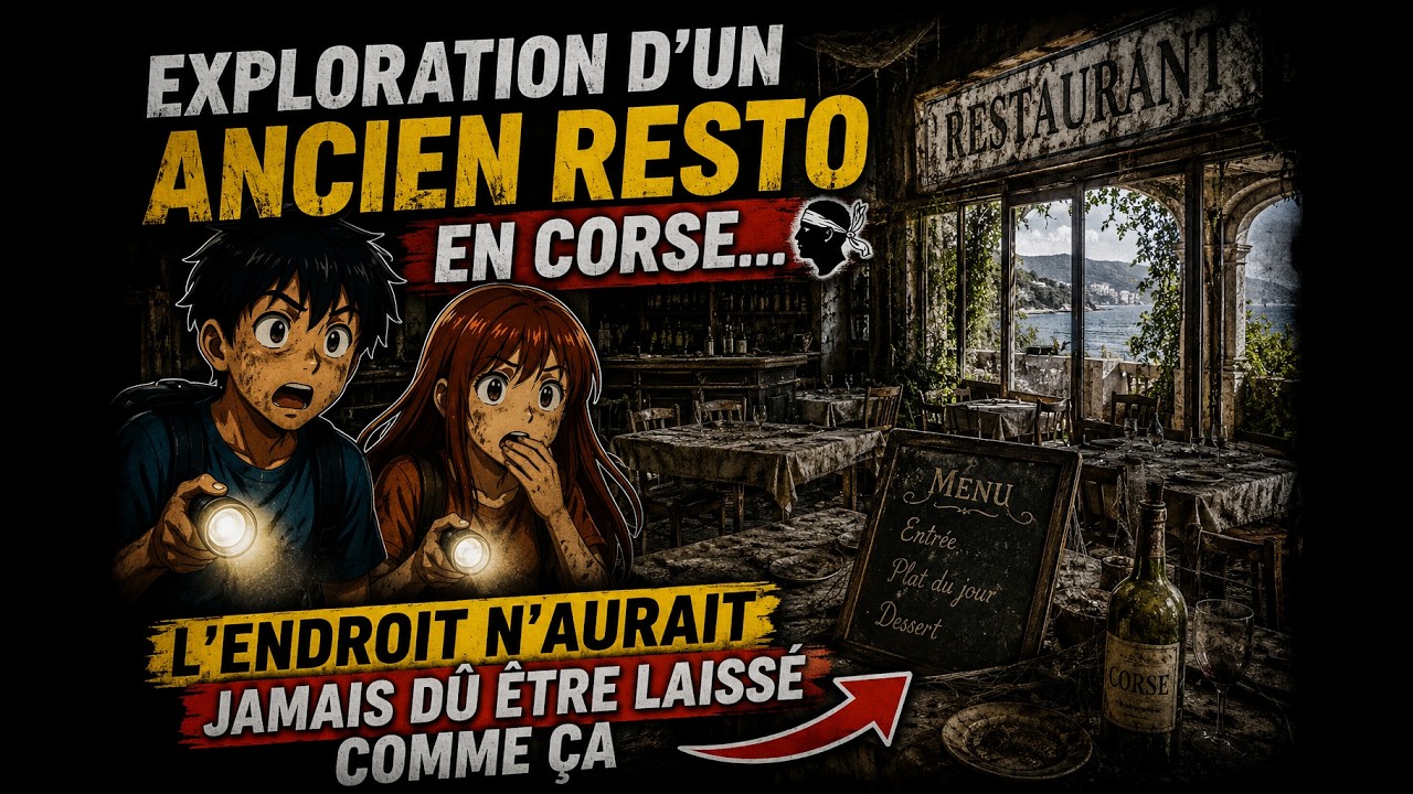 Exploration d’un ancien resto en Corse… L’endroit n’aurait jamais dû être laissé comme ça