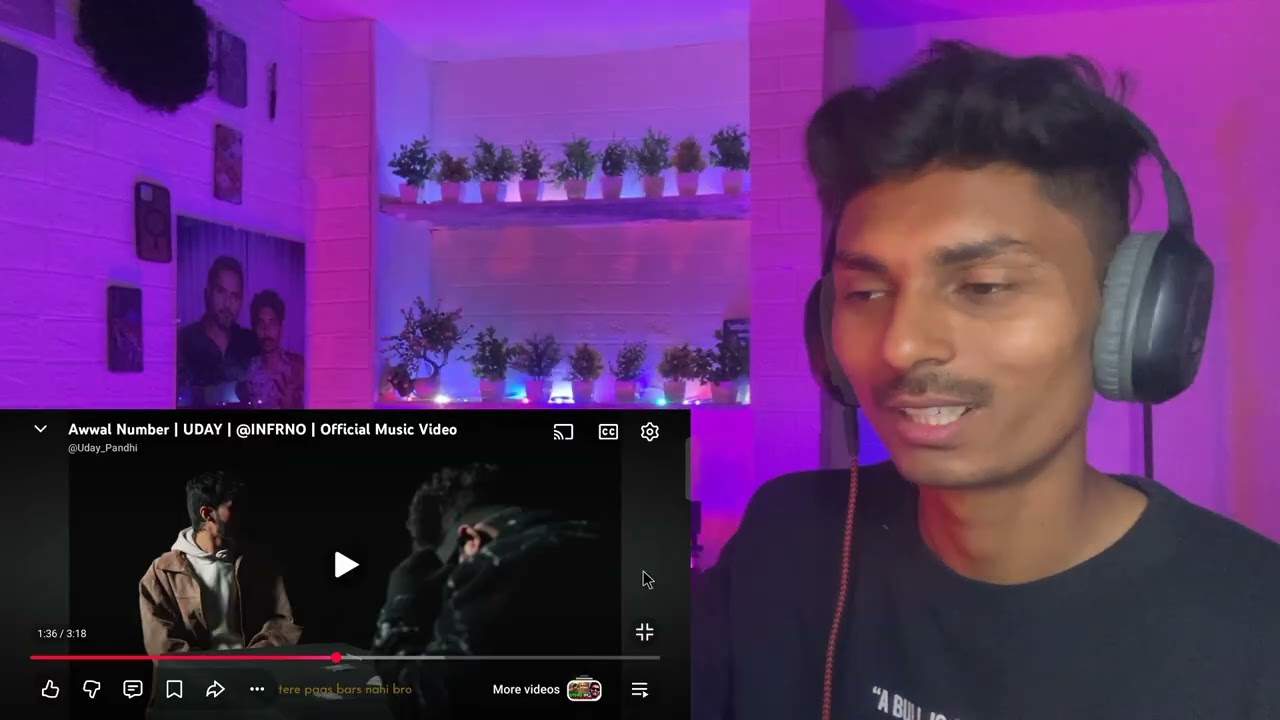 Awwal Number | UDAY | ‪@INFRNO.‬ | Official Music Video | Reaction 