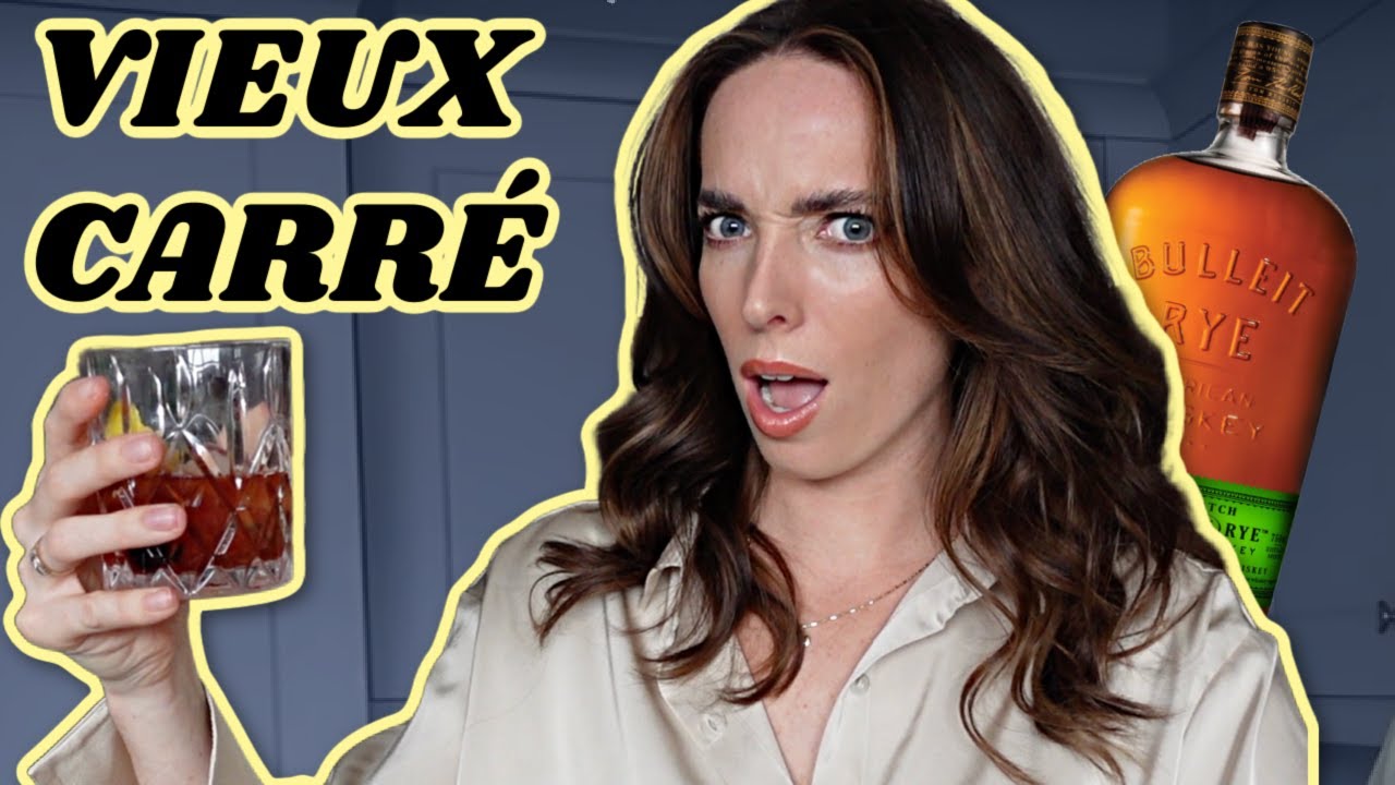 WHISKEY FAN MAKES A VIEUX CARRÉ FOR THE FIRST TIME / Irish Girl makes Cocktails | Ciara O Doherty