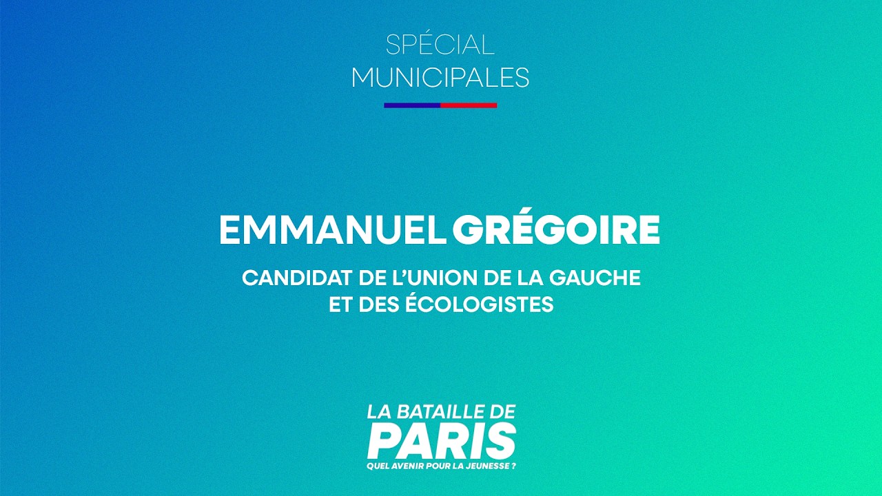 Emmanuel Grégoire à l'ESJ Paris