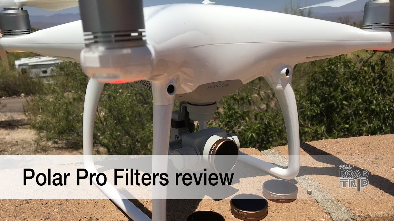 Best possible DJI Phantom 4 footage with Polar Pro filters