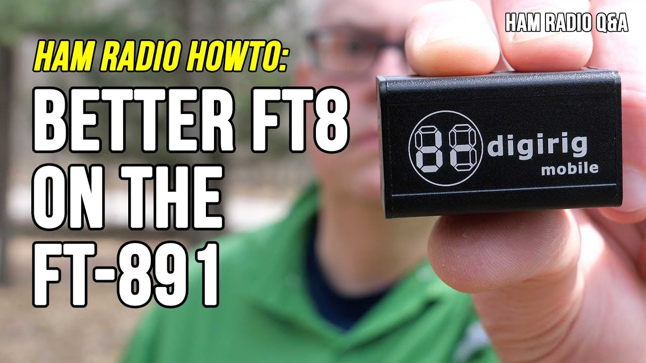 Лучший FT8 на FT-891! Мобильный интерфейс Digirig #hamradioqa