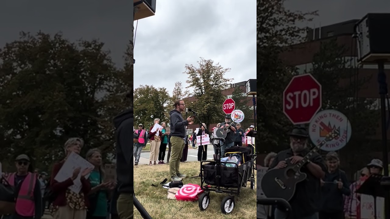 Protesting ICE: Jonathan Goldman, Executive Director, Student Clinic for Immigrant Justice (SCIJ) 