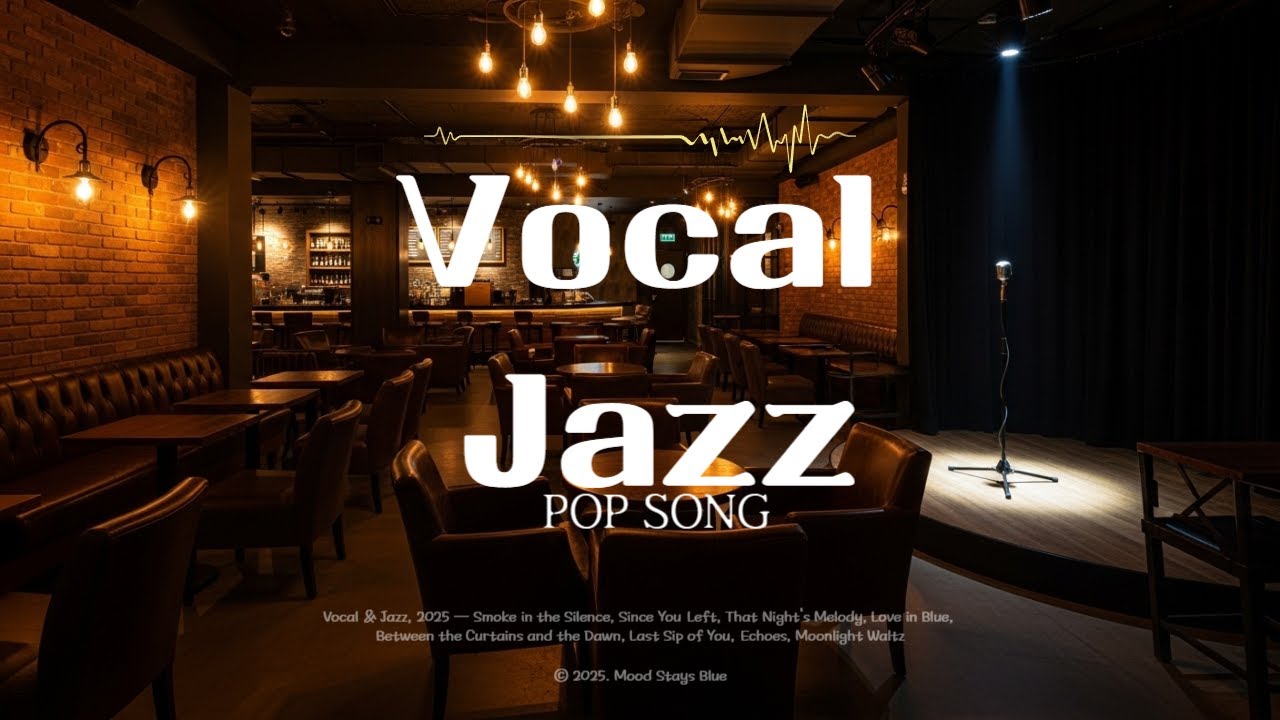 [Playlist] 감미로운 보컬 재즈팝🎧 /가사있는 재즈팝송🎵/ Jazz Piano Instrumental Music💕