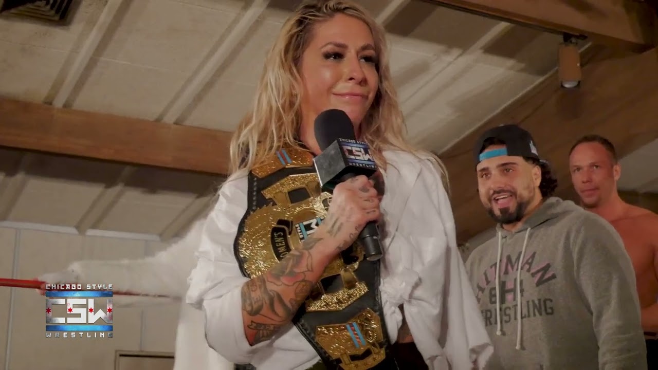 #CSWDemon NEW CSW WOMEN’S CHAMPION Shelly Benson’s Post Show Celebration | YouTube Exclusive