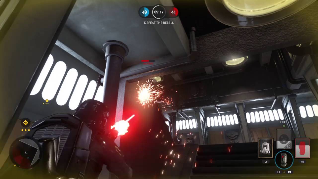Stars Wars Battlefront 31-2 EE-4 Gameplay