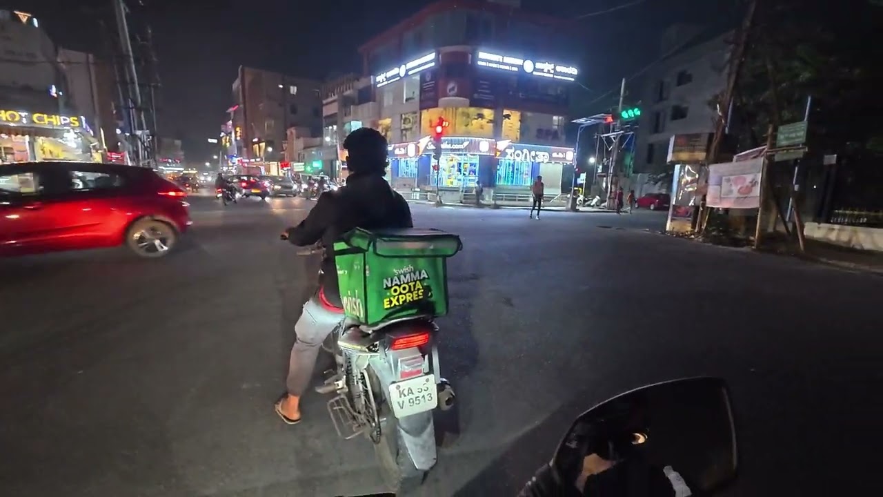 Day 119 | Quiet Hustle 2026 🌙🏍️ Night Ride Back Home | TVS Raider | PART 4