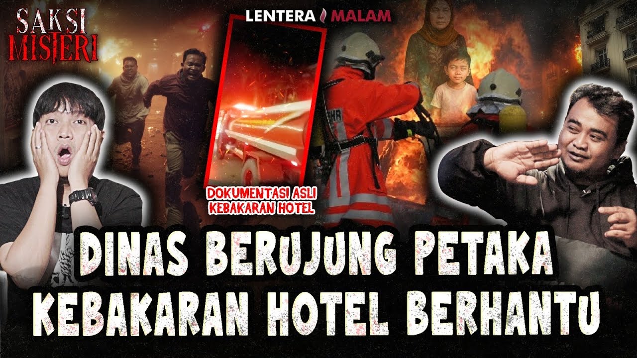 SEREM BANGET WOY!! DINAS DI HOTEL BERHANTU BERUJUNG KEBAKARAN