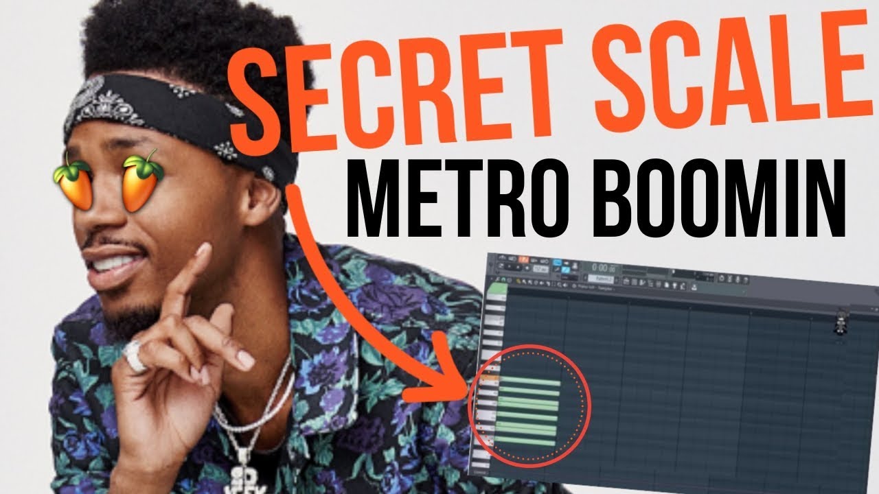 METRO BOOMIN USES THIS SECRET SCALE | IN UNDER 3 MINS  | FL Studio 12 Tutorial