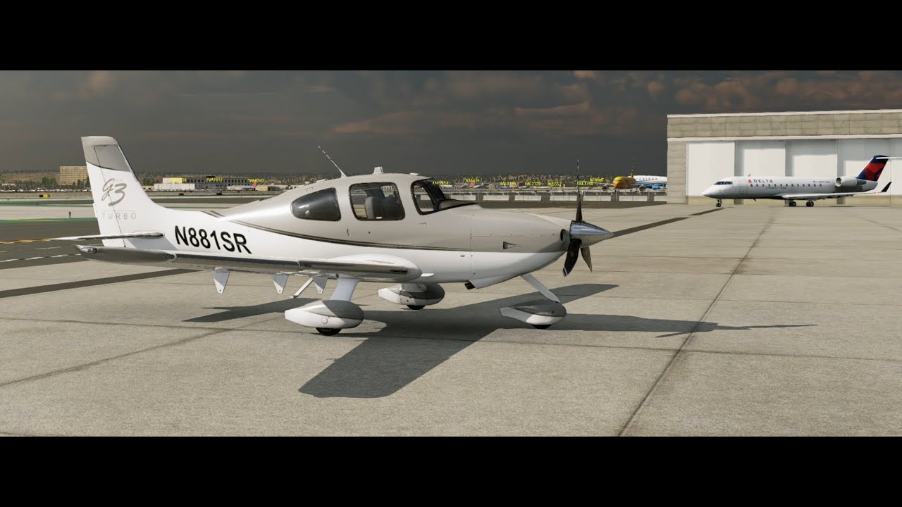Xplane12 - IFR from KSAN (San Diego) to KCNO (Chino) with Pilot Edge ATC