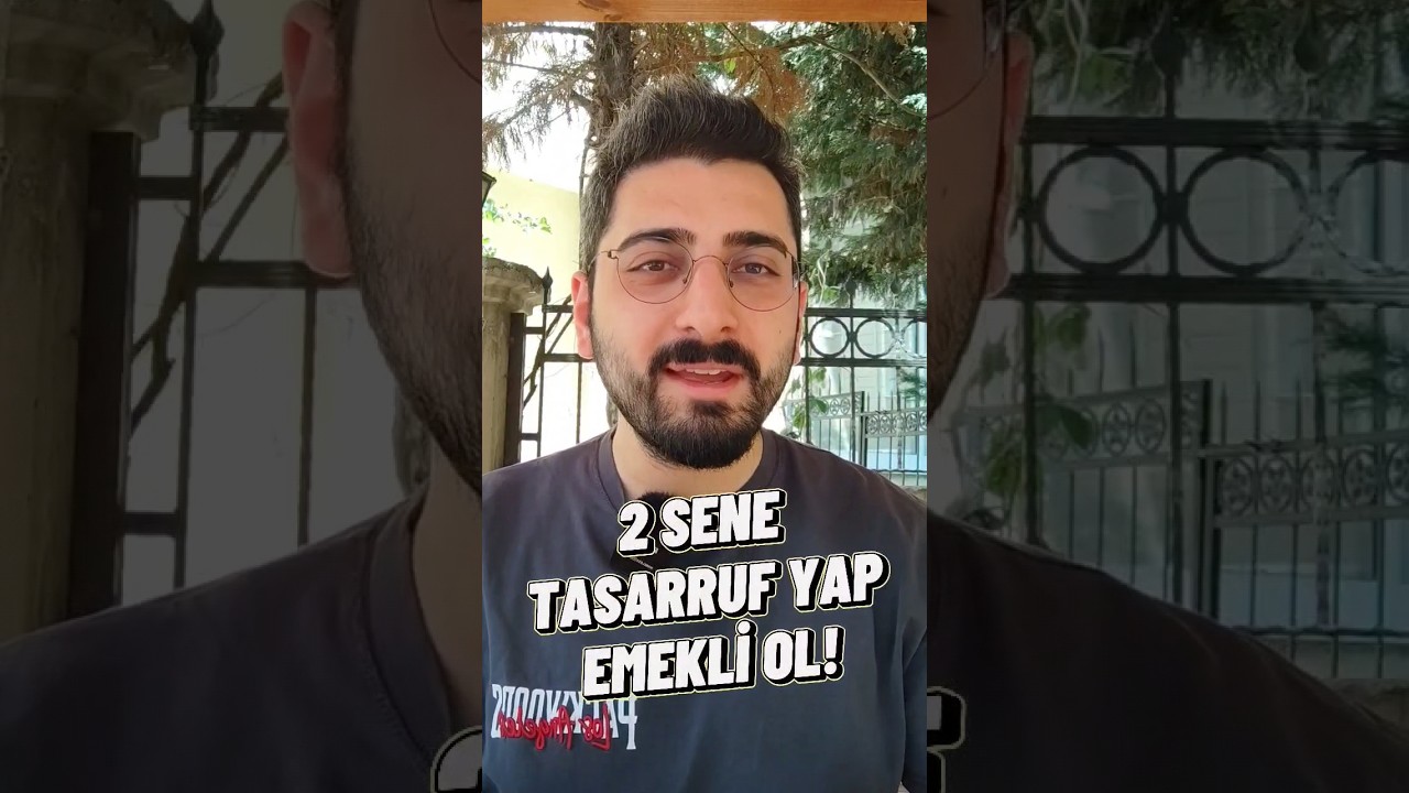 2 SENE TASARRUF YAP VE EMEKLİ OL! #emekli #tasarruf #birikim #yatırım
