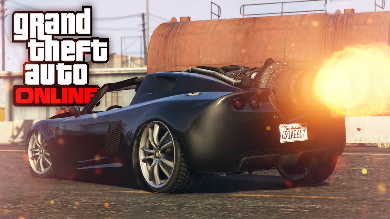 JET ENGINE POWERED CAR?! | ROCKET VOLTIC | GTA 5 (Online) w/ The Nobeds
