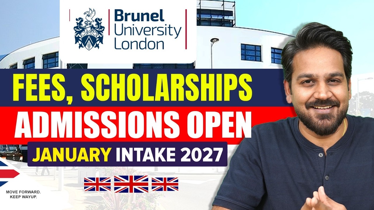 Good News: Brunel University London: UK January 2027 Intake | Study in UK