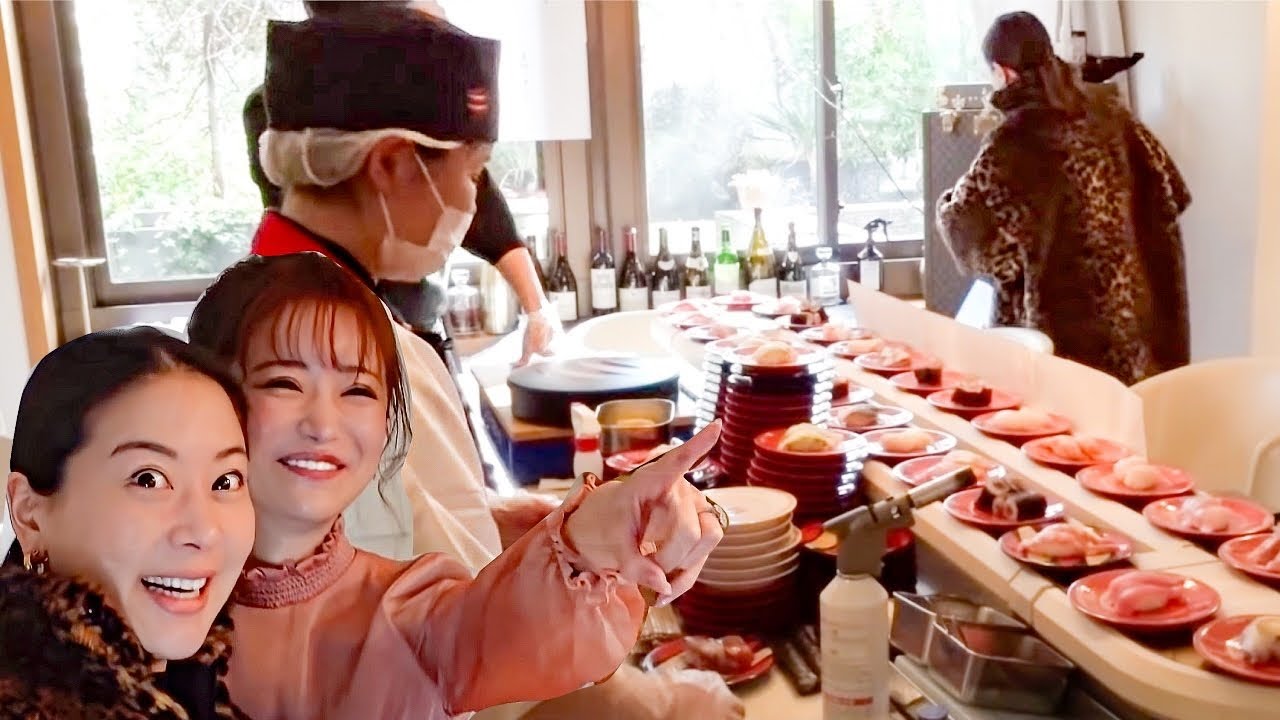 ルイヴィトンだらけの豪邸を勝手に回転寿司屋さんにしてみた、、、