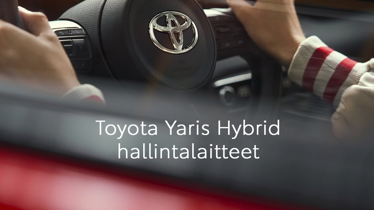 Hallintalaitevideo Toyota Yaris Hybrid