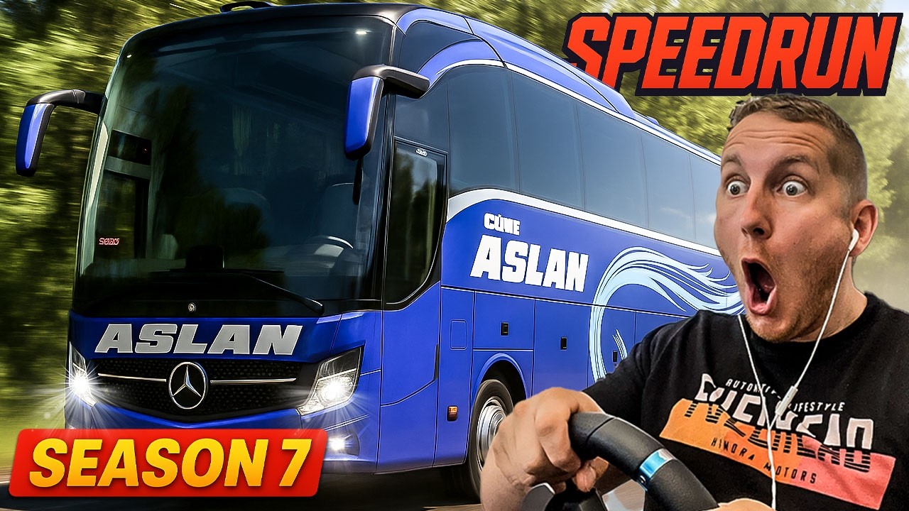 200 KM/H mit dem REISEBUS – Das chaotischste Rennen aller Zeiten! 🚌💥 ETS 2 Speedrun | Folge 5