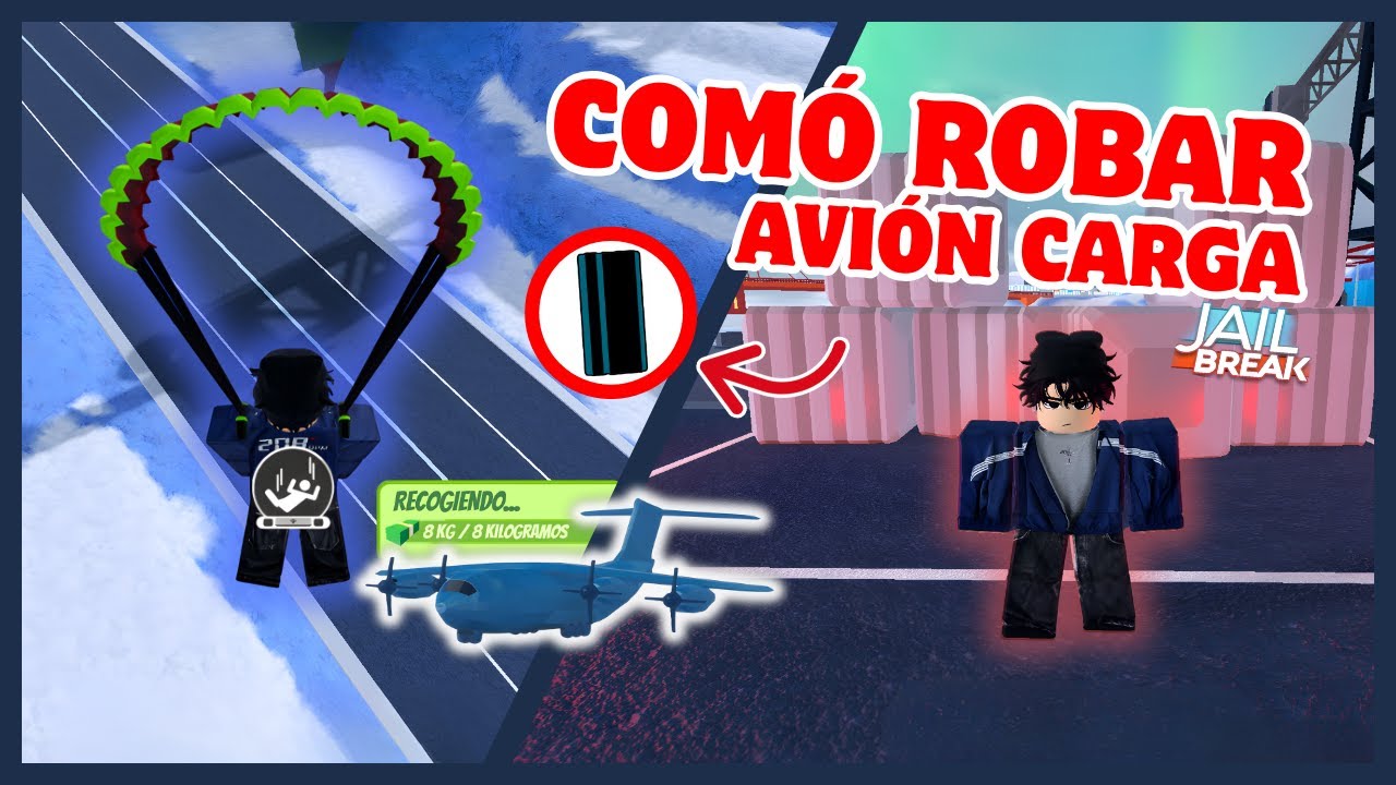 Cómo ROBAR el AVIÓN de CARGA en Jailbreak Guía Fácil 2025