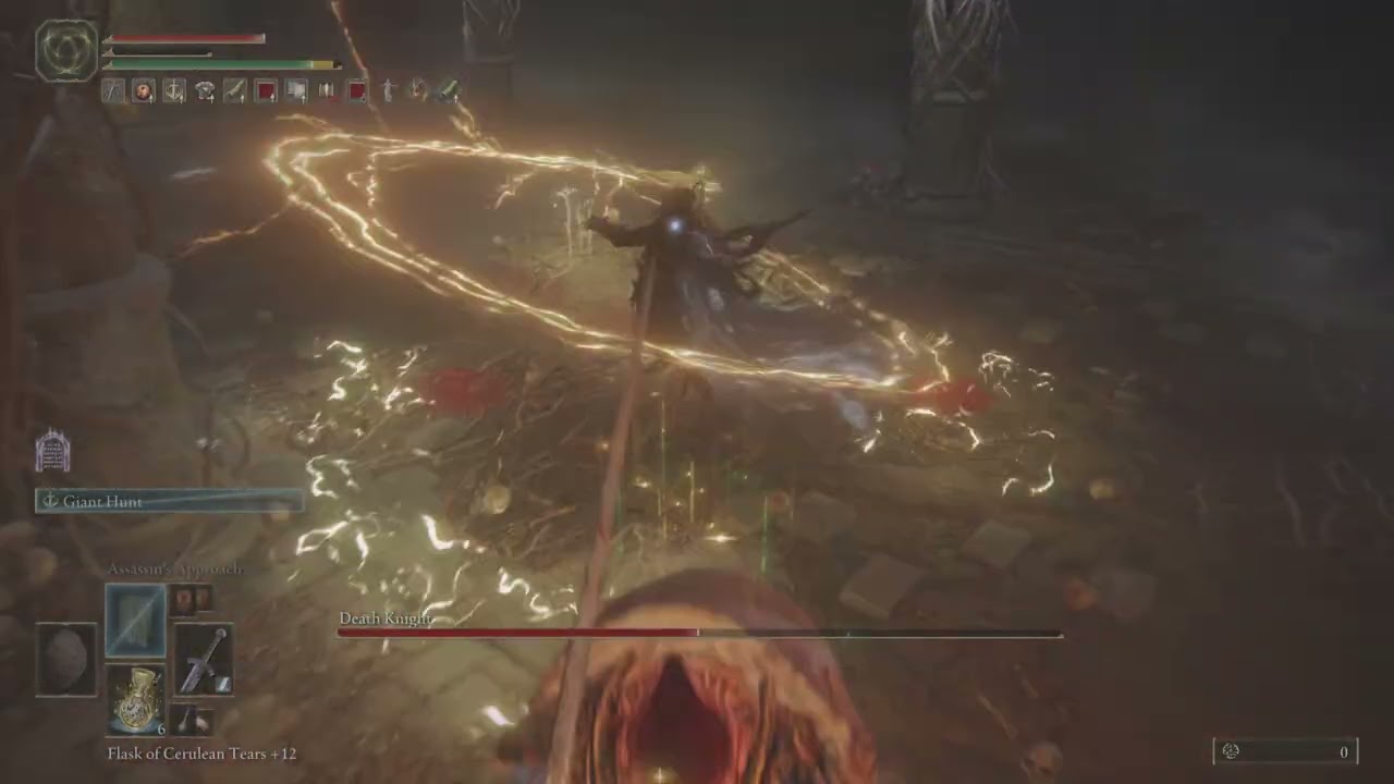 Melina vs. Death Knight (Longshaft Axe)