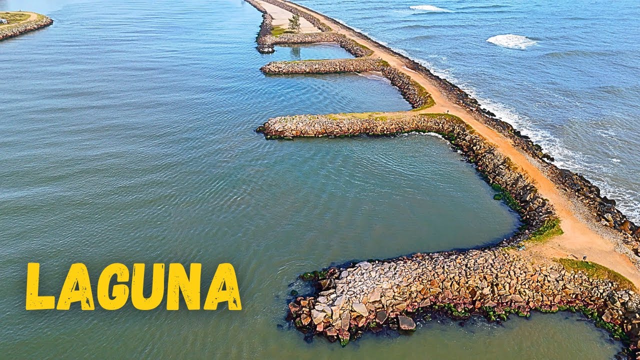 Pescaria na BARRA DE LAGUNA - SC. Dia dos ROBALOS!