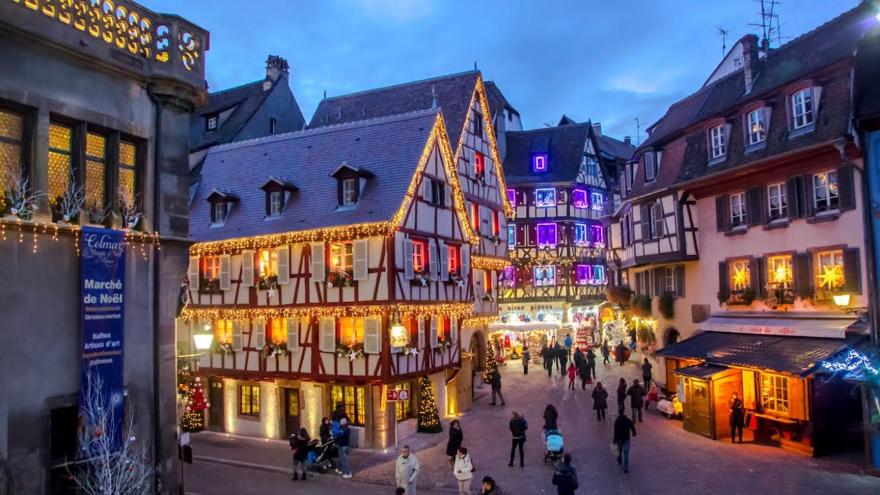 Discover Colmar's Enchanting Christmas Market | 4K Walking Tour in France