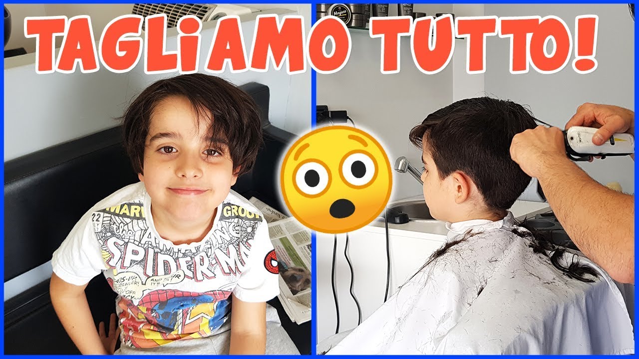 Taglio dei capelli per Daniel! (Come in collegio 😂)