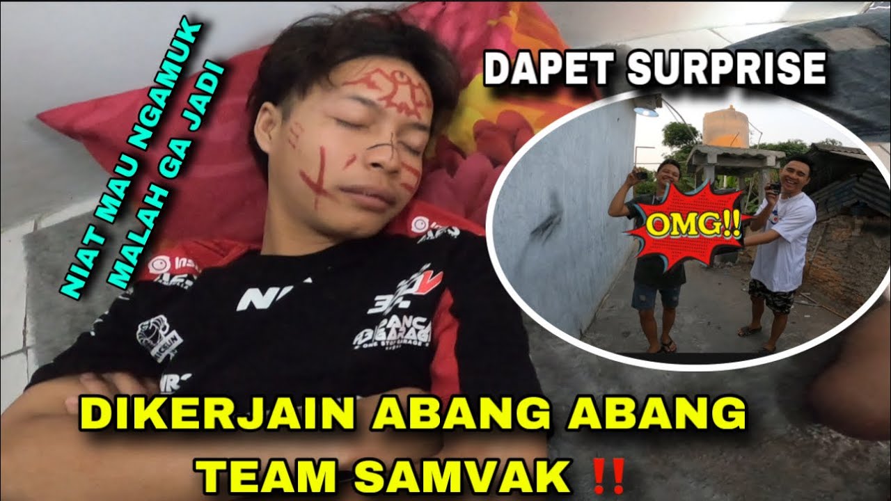 IFNU DAPET HADIAH ULANG TAHUN‼️DARI ABANG ABANG TEAM SEMVAK