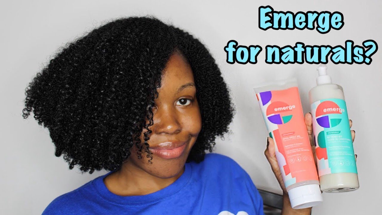 Emerge for Naturals Hair Care Styling Products On Thick Type 4 Low Porosity Hair