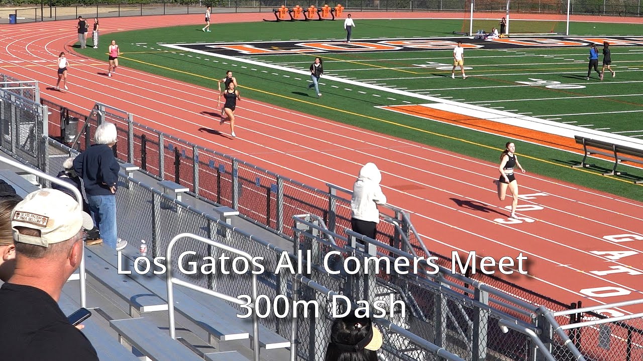 Los Gatos All Comers 1/24/26 - 300m Dash