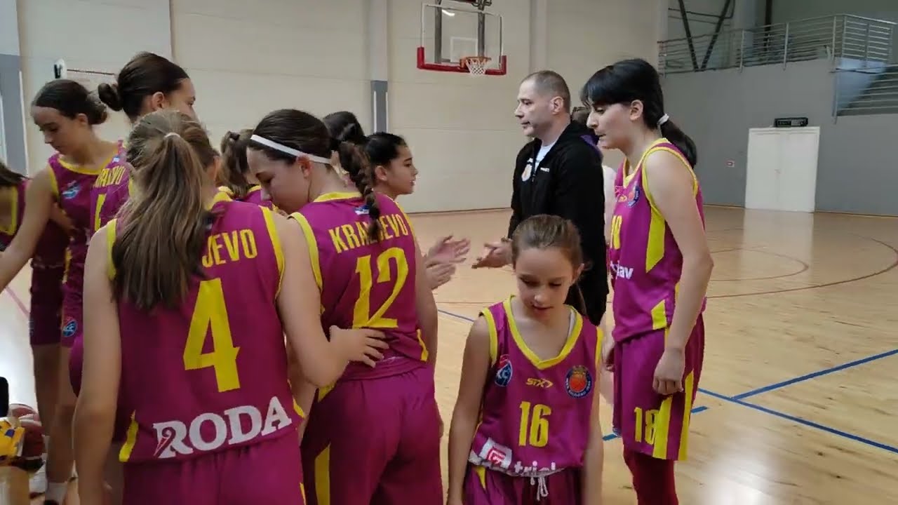 KK Student 014 Valjevo - ŽKK Kraljevo (40:54) - PIONIRKE