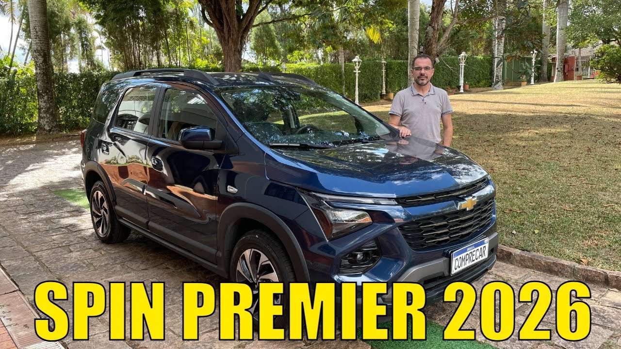 Avaliação: Chevrolet Spin Premier 2026