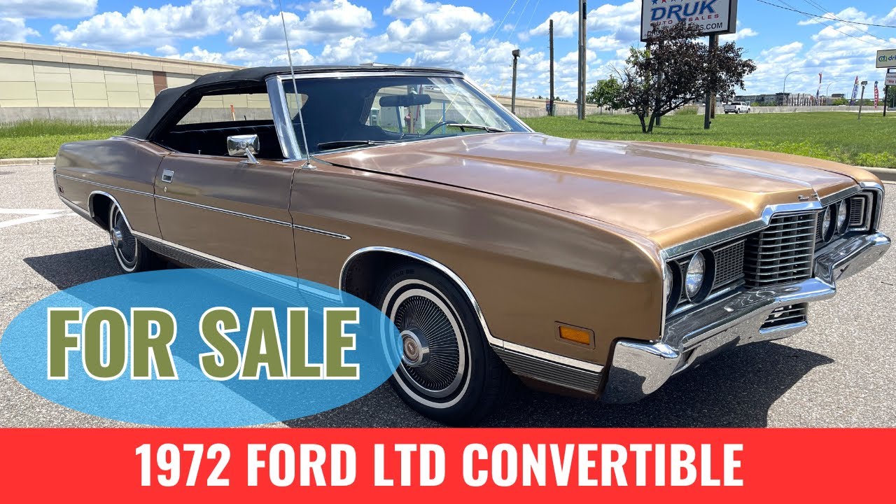 1972 Ford LTD Convertible ** FOR SALE ** #usa #ford #classiccars