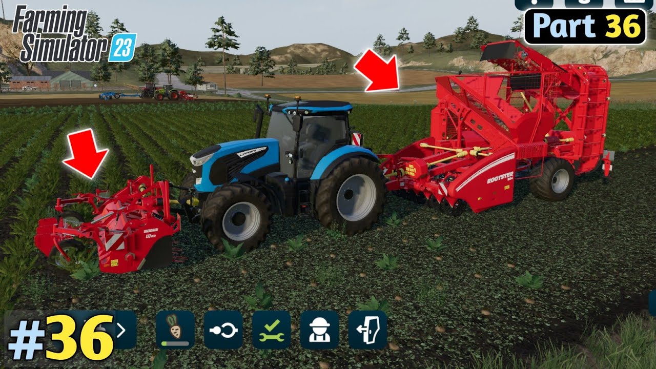 Fs23 Part 36 || Fs23 gameplay #36 || fs23 sugar beet harvest